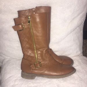 Girls Tan Boots